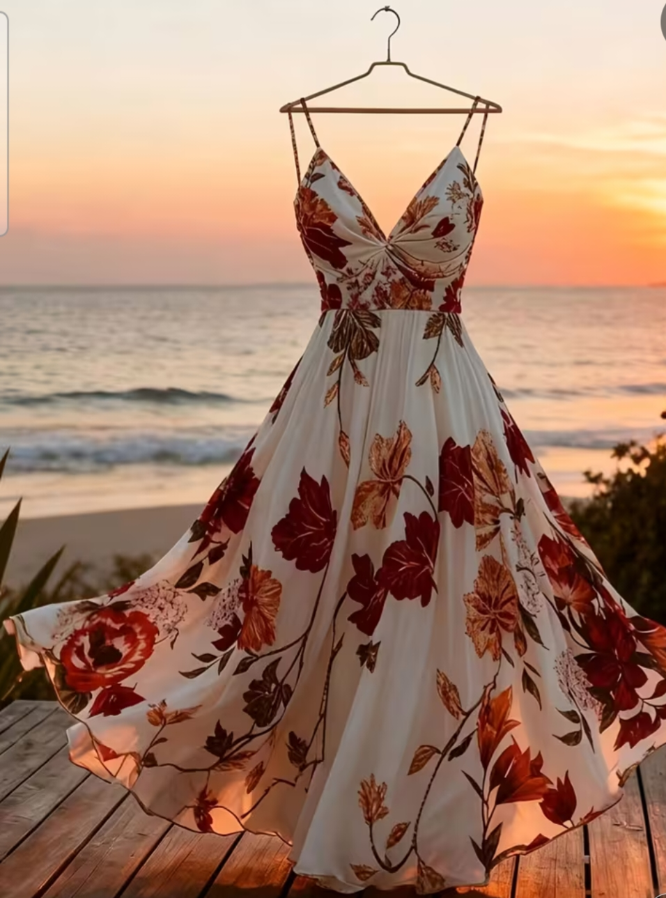Women's floral dress