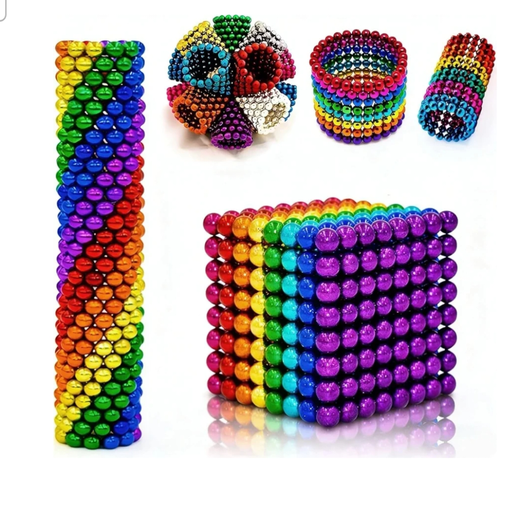 Magnetic fidget balls