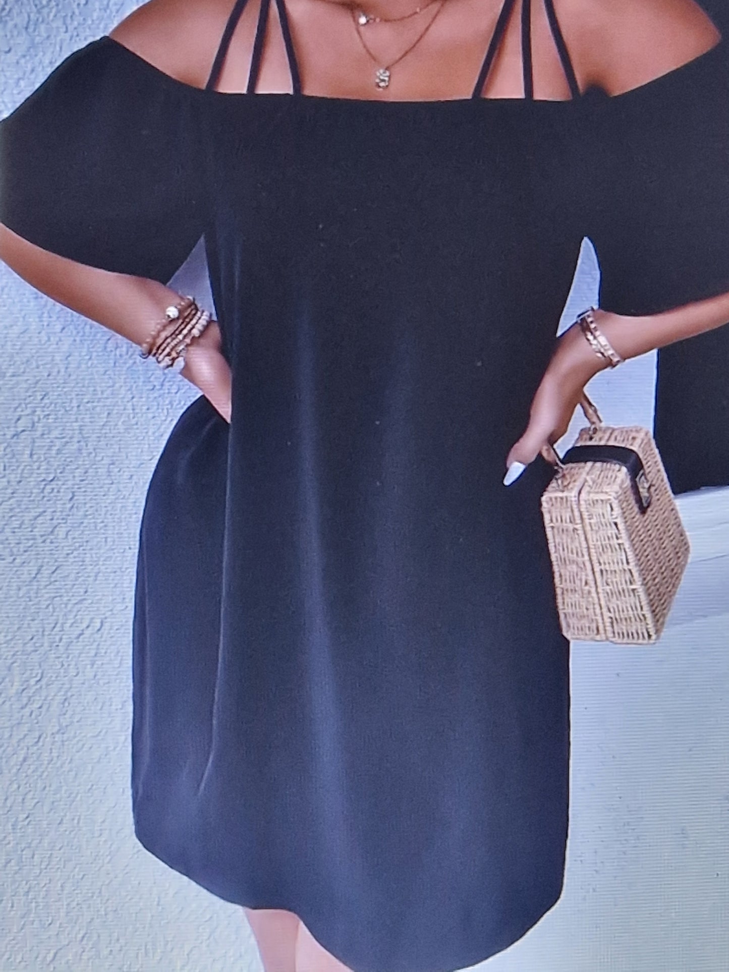 Women's line short dress