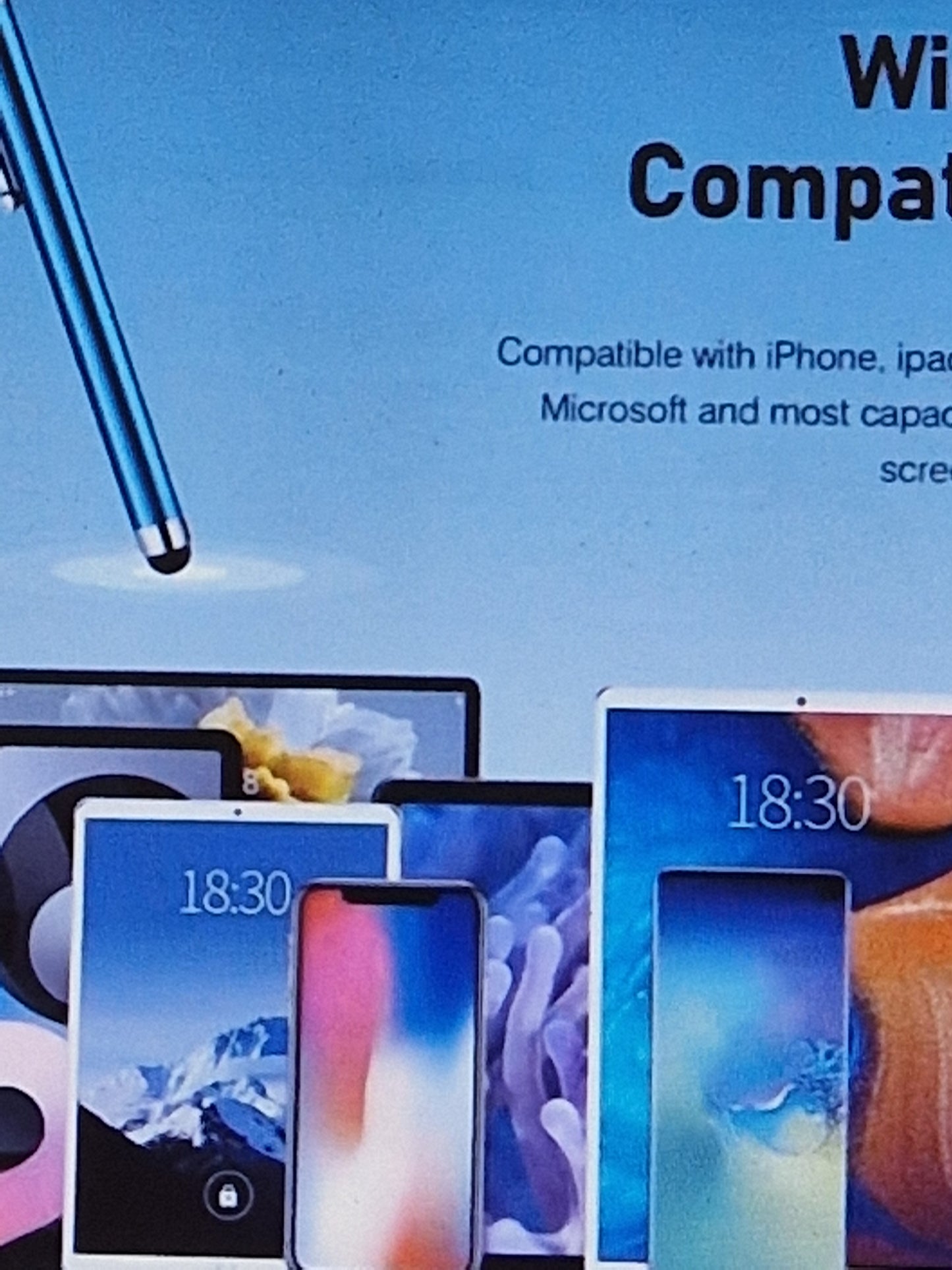 Universal touch screen pens