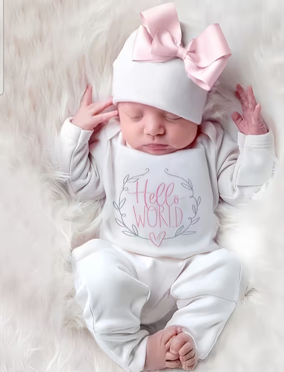 Newborn girls outfit